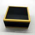 Высококачественная деревянная подарочная упаковочная коробка для запонки